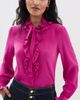 Ulla Johnson Ulla Johnson Catroux Silk Blouse Orchid - 2