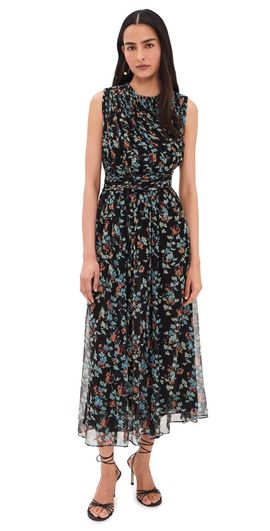 Ulla Johnson Ulla Johnson Celestina Silk Dress Nightshade