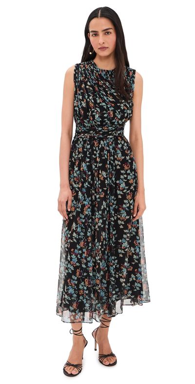 Ulla Johnson Ulla Johnson Celestina Silk Dress Nightshade