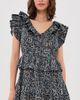 Ulla Johnson Ulla Johnson Celie Cotton Mini Dress Midnight Bloom - 2