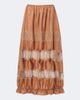 Ulla Johnson Ulla Johnson Chantal lace-trimmed silk maxi skirt - 1