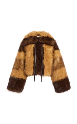 Ulla Johnson Ulla Johnson Cleo Patchwork FauxFur Coat