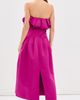 Ulla Johnson Ulla Johnson Cosima Strapless Satin Dress Orchid - 3