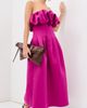 Ulla Johnson Ulla Johnson Cosima Strapless Satin Dress Orchid - 5