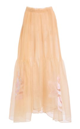 Ulla Johnson Ulla Johnson Dara Silk HighLow Skirt