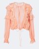 Ulla Johnson Ulla Johnson Delfina ruffled silk chiffon blouse - 1