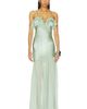 Ulla Johnson Ulla Johnson Elaria Cami Silk Gown With Lace Up - 1