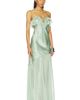 Ulla Johnson Ulla Johnson Elaria Cami Silk Gown With Lace Up - 2
