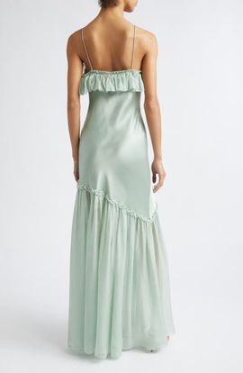Ulla Johnson Ulla Johnson Elaria Ruffle Silk Gown
