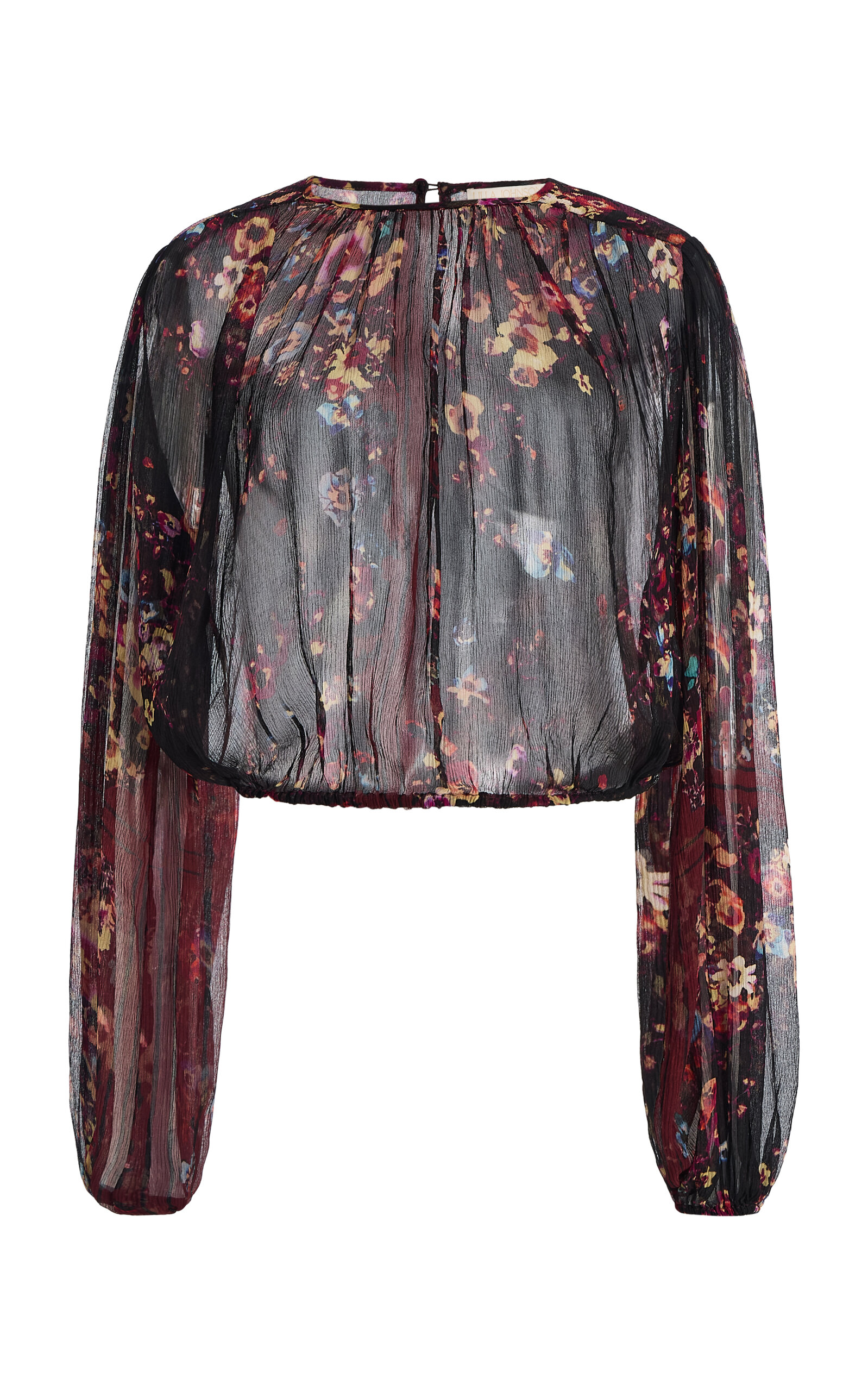 Ulla Johnson Ulla Johnson Elenora Printed Silk Blouse