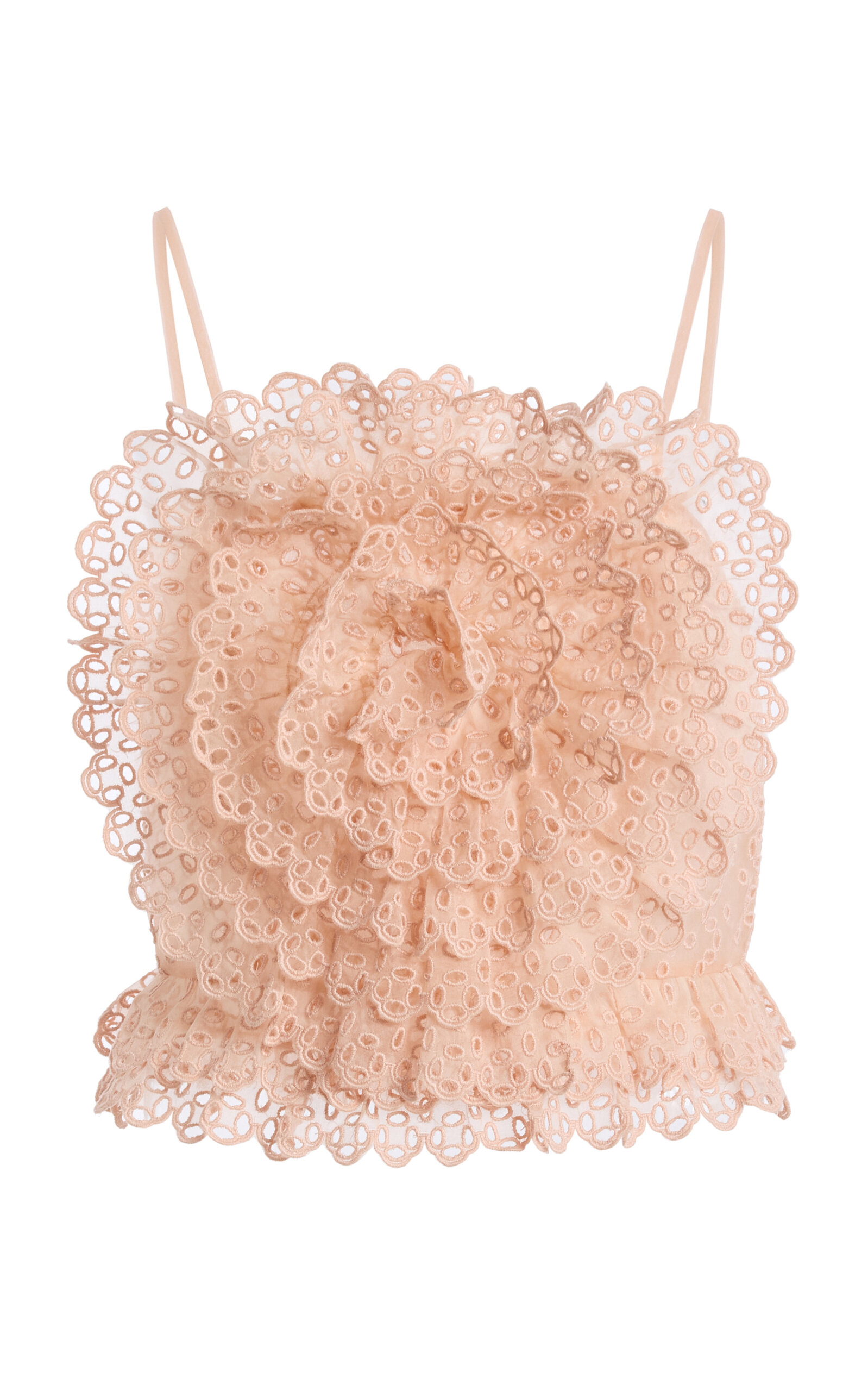 Ulla Johnson Ulla Johnson Elina Silk Ruffled Top