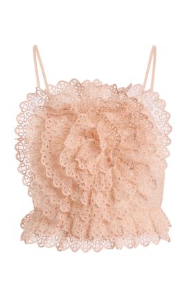 Ulla Johnson Ulla Johnson Elina Silk Ruffled Top