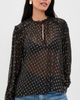 Ulla Johnson Ulla Johnson Elspen Silk Blouse Noir - 2