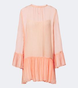 Ulla Johnson Ulla Johnson Emmeline ruffled silk chiffon minidress