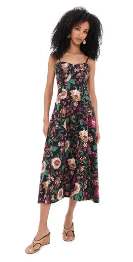 Ulla Johnson Ulla Johnson Fiora Cotton Dress Dahlia