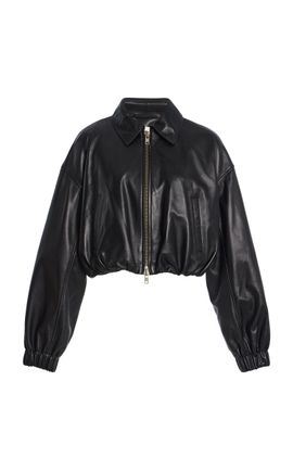 Ulla Johnson Ulla Johnson Gigi Cropped Leather Jacket