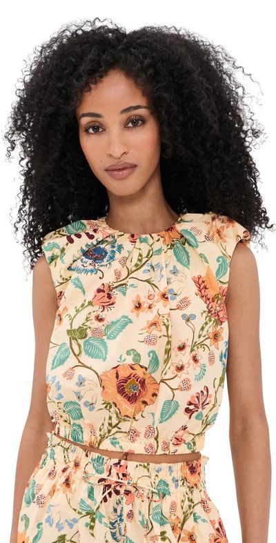Ulla Johnson Ulla Johnson Gracie Cotton Top Abalone