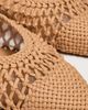 Ulla Johnson Ulla Johnson Gracie Hand Knotted Ballet Flats Miele - 6