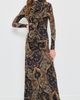 Ulla Johnson Ulla Johnson Ida Long Sleeve Jersey Dress Twilight Paisley - 2