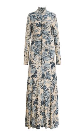 Ulla Johnson Ulla Johnson Ida Ruched Maxi Dress