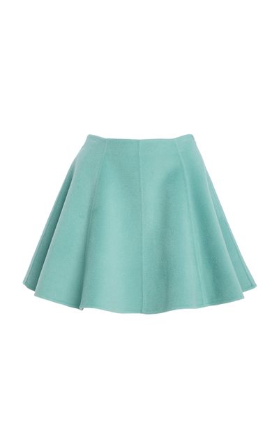Ulla Johnson Ulla Johnson Irene Flared WoolCashmere Mini Skirt