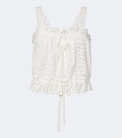 Ulla Johnson Ulla Johnson Isola broderie anglaise cotton top