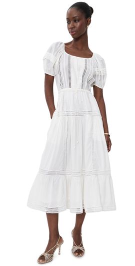 Ulla Johnson Ulla Johnson Isolde Cotton Maxi Dress Pristine
