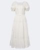 Ulla Johnson Ulla Johnson Isolde embroidered tiered cotton midi dress - 1