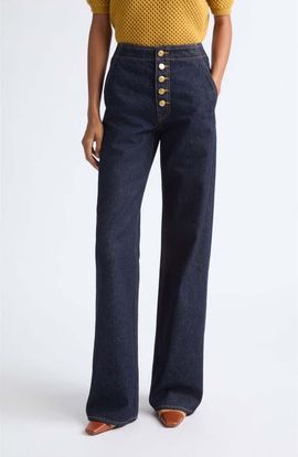 Ulla Johnson Ulla Johnson Jasmine Low Rise Straight Leg Jeans
