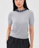Ulla Johnson Ulla Johnson Jude Embellished Blouse Ash - 2