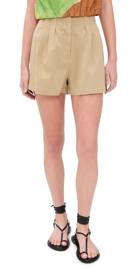 Ulla Johnson Ulla Johnson Kira Twill Shorts Sahara