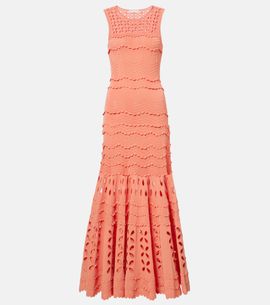 slim fit dress slacks Shona Joy Saunders Marine Stripe Cotton Midi Dress