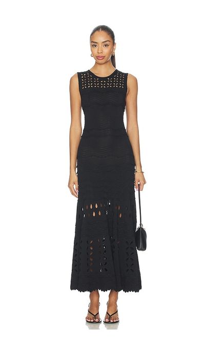 Ulla Johnson Ulla Johnson Lakshmi Eyelet Knit Dress