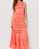 Ulla Johnson Ulla Johnson Lakshmi Eyelet Knit Dress CORAL PEONY - 5