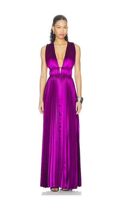 Ulla Johnson Ulla Johnson Lena Sleeveless Satin Gown