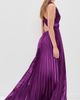 Ulla Johnson Ulla Johnson Lena Sleeveless Satin Gown Amaranth - 4