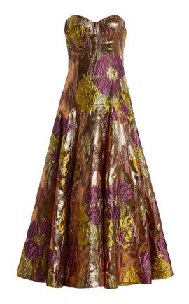 Ulla Johnson Ulla Johnson Liza Metallic Midi Dress