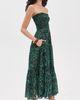Ulla Johnson Ulla Johnson Lucca Smocked Coverup Dress Neptune - 4