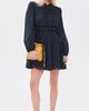 Ulla Johnson Ulla Johnson Lumi Long Sleeve Cotton Mini Dress Nightfall - 5