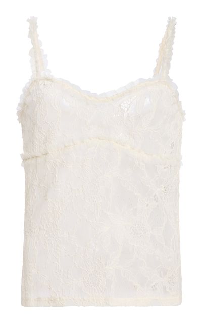 Ulla Johnson Ulla Johnson Luz Sleeveless Lace Cami Top