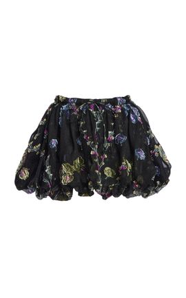 Ulla Johnson Ulla Johnson Maeve SilkBlend Bubble Mini Skirt