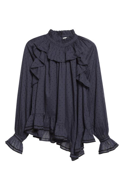 Ulla Johnson Ulla Johnson Marcella Clip Dot Ruffle Top
