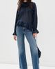 Ulla Johnson Ulla Johnson Marcella Long Sleeve Cotton Blouse Nightfall - 5
