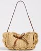 Ulla Johnson Ulla Johnson Marina Raffia Scallop Shoulder Bag Natural One - 2