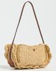 Ulla Johnson Ulla Johnson Marina Raffia Scallop Shoulder Bag Natural One - 4