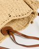 Ulla Johnson Ulla Johnson Marina Raffia Scallop Shoulder Bag Natural One - 6