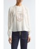 Ulla Johnson Ulla Johnson Marlowe Long Sleeve Cotton Top - 1