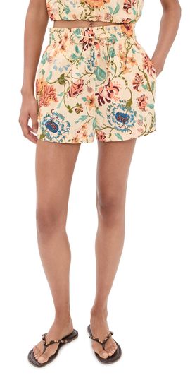 Ulla Johnson Ulla Johnson Marnie Cotton Shorts Abalone