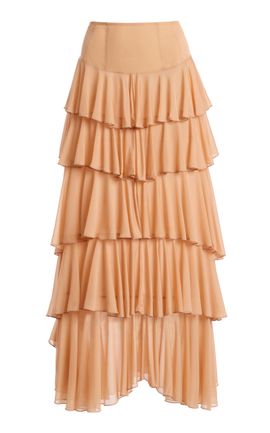 Ulla Johnson Ulla Johnson Marta Ruffled Maxi Skirt