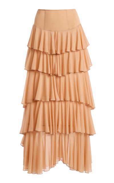 Ulla Johnson Ulla Johnson Marta Ruffled Maxi Skirt